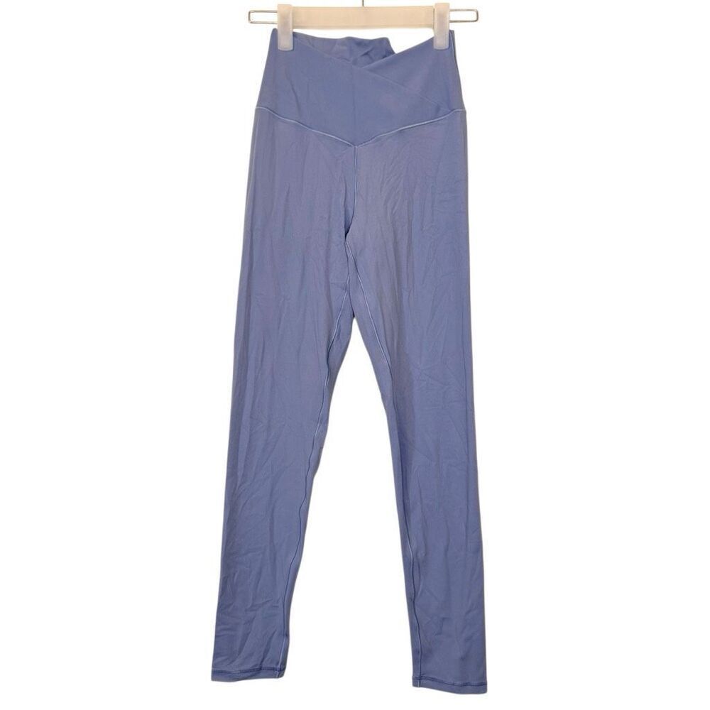 NWT OFFLINE By Aerie High Rise Crossover Waist Real Me Leggings Blue Medium